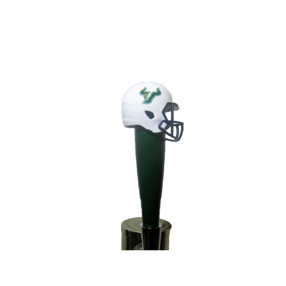 NCAA South Florida Bulls Tap Handle NCAA Football Beer Keg Wood Kegerator USF - Picture 1 of 3